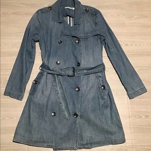 .MAX Jeans double breasted denim shirt dress. Small